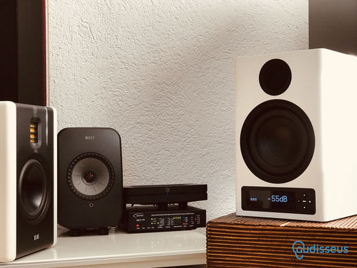 Nubert X-3000 - Kompakte Aktiv-Box -  Praxistest auf www.audisseus.de - Foto: Fritz I. Schwertfeger - www.audisseus.de