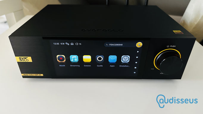 Eversolo DMP-A6 Master Edition / Netzwerkstreamer im Praxistest auf www.audisseus.de / Foto: Fritz I. Schwertfeger / Eversolo